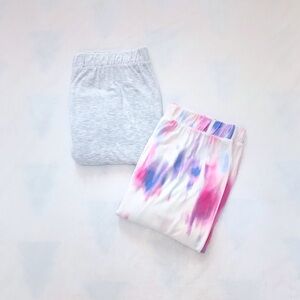 Old Navy Ultra-Soft Jogger Pajama Pants - Lot of 2, Tie Dye & Grey - M